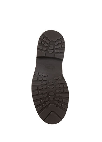 Koyu Kahverengi Kadın Süet Bot - Görsel 6