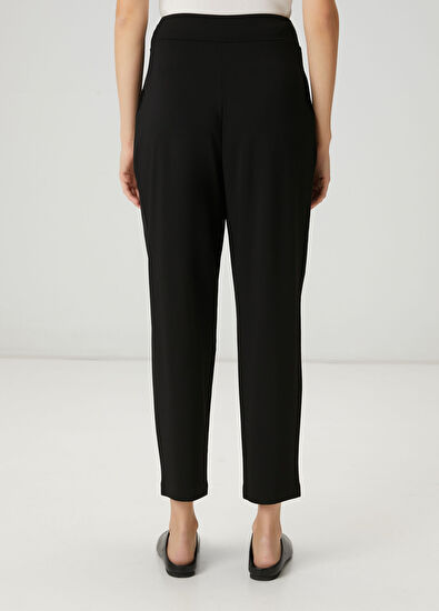 Beymen Club Siyah Pileli Jogger Pantolon - 4