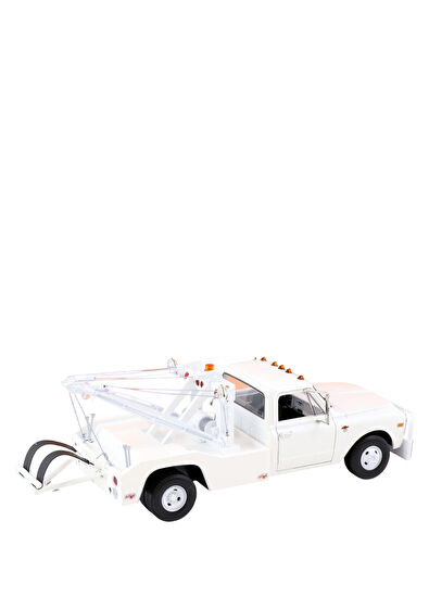 Greenlight 1:18 Greenlight 1968 Chevrolet C-30 Dually Wrecker Beyaz Model Araba - 4