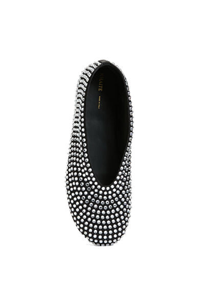 Khaite Marcy Black Womens Ballet Flats - 4