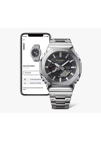 Casio G-Shock GM-B2100SD-1CDR Gri Çelik Erkek Kol Saati - 5