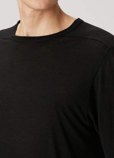 Rick Owens Black Oversized T-Shirt - 5