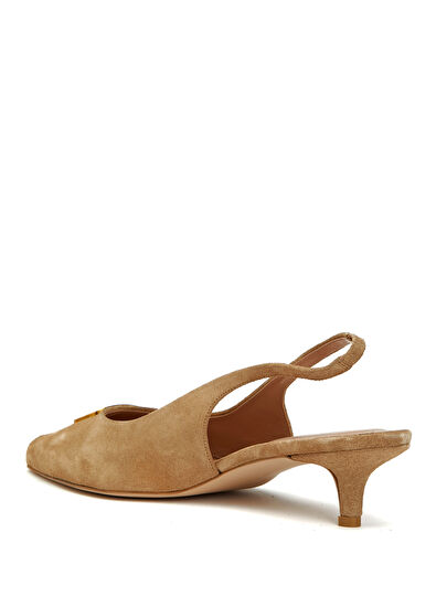 Beymen Club Taupe Suede Heels - 3