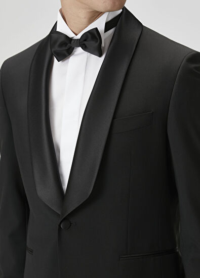 Beymen Collection Black Wool Tuxedo - 8