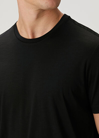Maurizio Baldassari Black Wool T-Shirt - 5