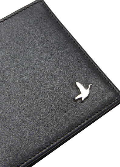 Beymen Club Siyah Erkek Yassı Deri Cüzdan - 5