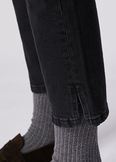 Beymen Club Slim Straight Fit Siyah Jean Pantolon - 6
