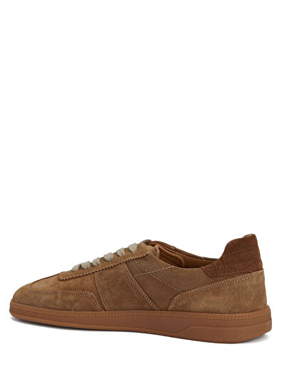 Beymen Club Koyu Bej Kadın Deri Sneaker - 3