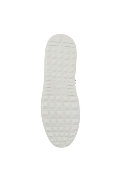 Valentino Garavani Open Royco White Red Women's Leather Sneakers - 5