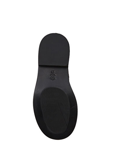 Koyu Kahverengi Kadın Deri Postal Bot - Görsel 6