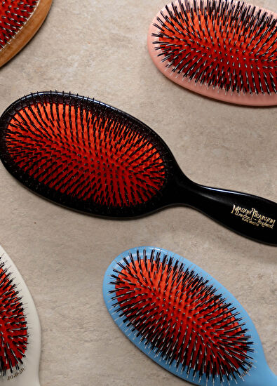 Mason Pearson Handy Boar Bristle B3 Dark Saç Fırçası - 4