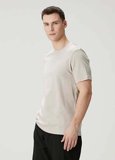 Beymen Club Regular Fit Vizon Interlok T-shirt - 3