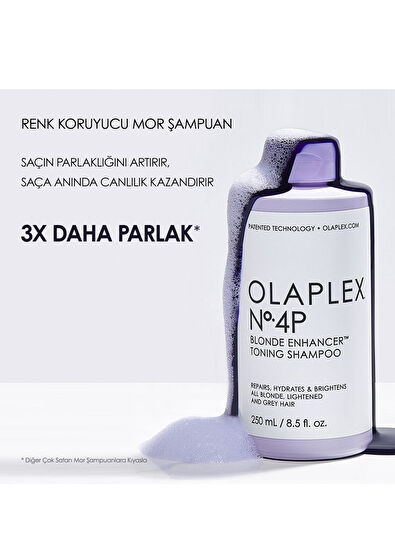 Olaplex Olaplex No4P Blonde Enhancer Toning Shampoo - 6