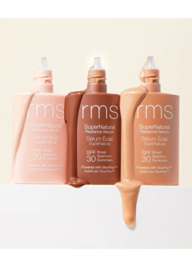RMS Beauty Supernatural Radiance SPF30 Medium Aura Güneş Serumu 30 ml - 4
