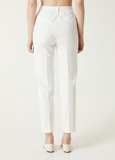 Beymen Club Off White Bonbon Pants - 6
