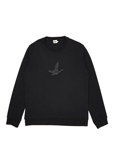Beymen Club - Siyah Karalama Kuş Enjeksiyonlu Pike T-shirt