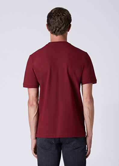 Beymen Club Basic Fit Cherry Shoulder Goose Flex Detail T-Shir - 5