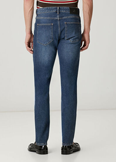 Beymen Club Slim Fit Blue Wash Jeans - 3