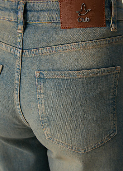 Beymen Club Mavi Tapered Fit Jean Pantolon - 5