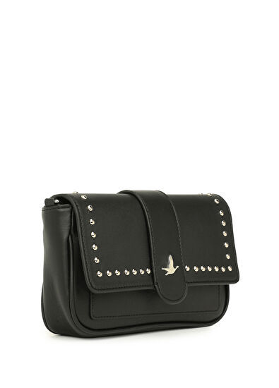 Beymen Club Siyah Kadın Deri Çapraz Çanta - 3