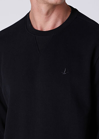 Beymen Club Basic Sweatshirt With Black Logo - 6