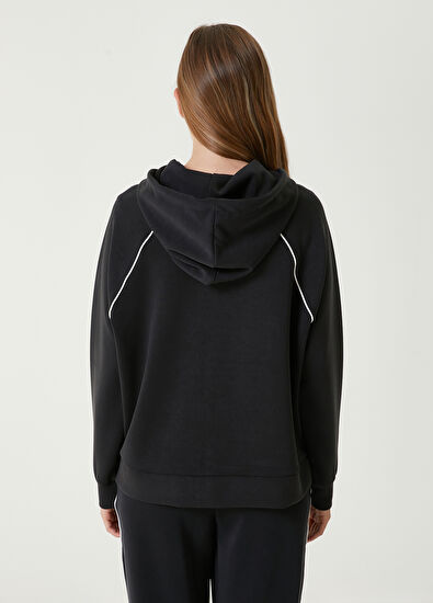 Black Piping Detailed Sweatshirt Beymen Club Black Piping Detailed Sweatshirt - 6