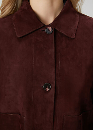 Beymen Club Bordo Süet Ceket - 5