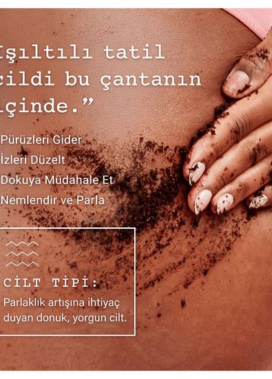 Frank Body Coconut Coffee Scrub Hindistan Cevizli Kahve Peelingi 100 gr - 3