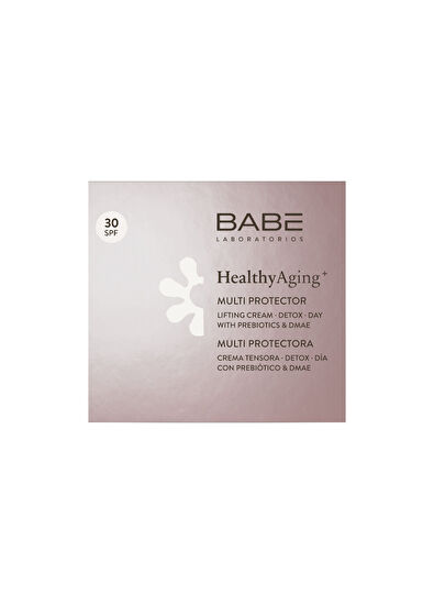 Babe Laboratorios Healthyaging+ Multi Protector Cream SPF30 Güneş Koruyuculu Lifting Yüz Kremi 50 ml  - 3