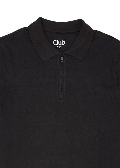 Beymen Club Comfort Fit Siyah Polo Yaka T-shirt - 7