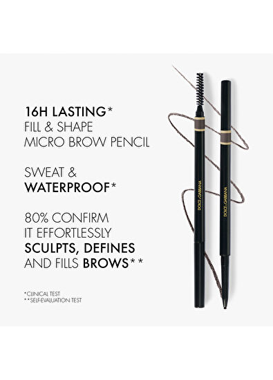 Dolce&Gabbana 06 Naturally Black Warm Black Brown Kaş Kalemi - 5