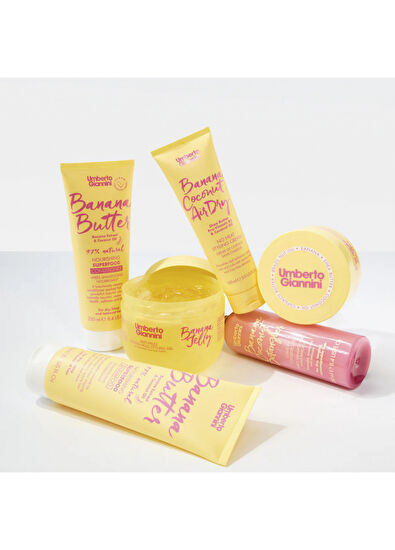 Umberto Giannini Banana Butter Kuru Saçlar İçin Besleyici Gıda Şampuan 250 ml - 4
