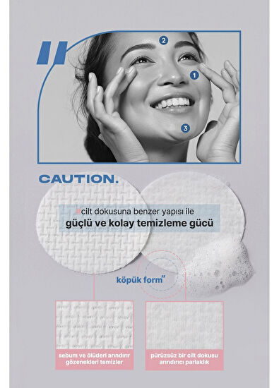 Elensilia Water to Foam Cleansing Pad Micellar Purifying Cleansing Pad 60 Pieces - 6