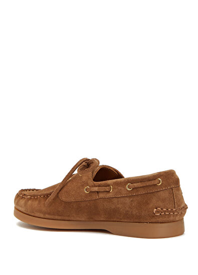 Golden Goose Cruise Açık Kahverengi Unisex Süet Loafer - 3