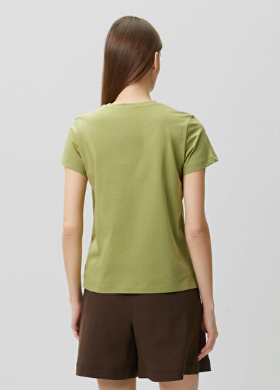 Beymen Club Oil Green T-Shirt - 5
