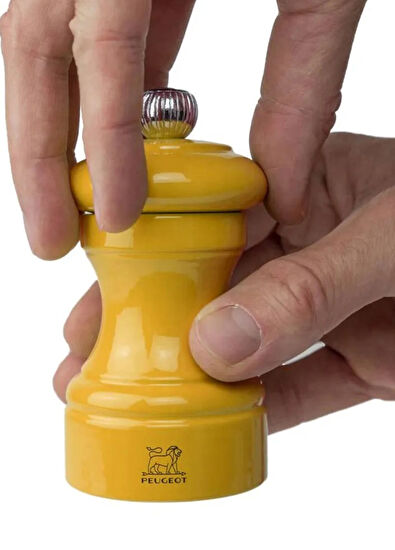 Peugeot Bistrorama Sarı Ahşap Tuz Değirmeni - 5