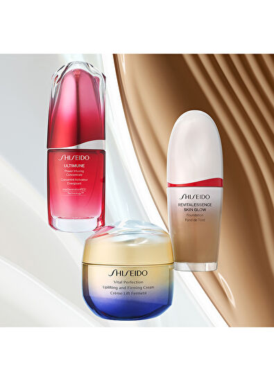 Shiseido Revitalessence Skin Glow 250 Fondöten - 10