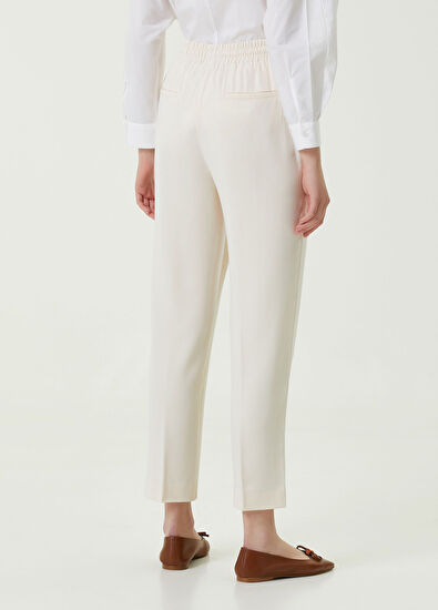 Beymen Club Kırık Beyaz Nervürlü Pijama Pantolon - 5