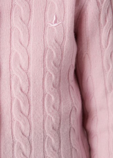 Beymen Club Pink Cable Knit Cardigan - 6