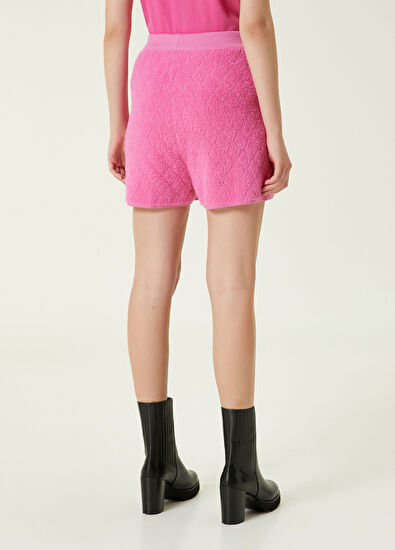 Beymen Club Pembe Gold Düğme Detaylı Şort - 6