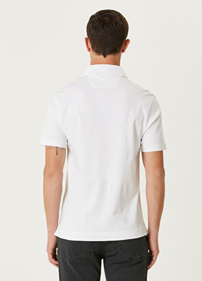 Beymen Club Slim Fit White Polo T-Shirt - 5