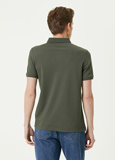 Beymen Club Comfort Fit Khaki Polo Neck T-shirt - 4