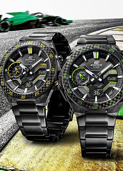 Casio Edifice ECB-2200RC-1A9DF Siyah Çelik Erkek Kol Saati - 5