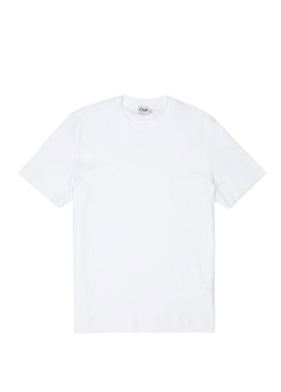 Beymen Club Basic Fit Off White Compact Jersey T-Shirt - 6