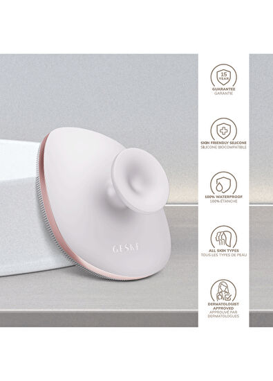 Geske Body Brush White 4-in-1 Metal Detailed Body Brush - 6