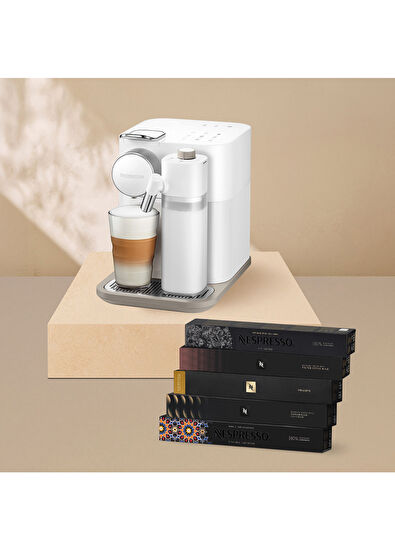 Nespresso Gran Lattissima White Coffee Machine - 9