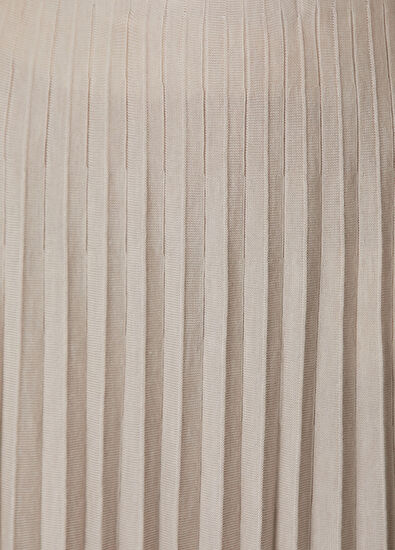 Agnona Cream Midi Wool Knitwear Skirt - 5