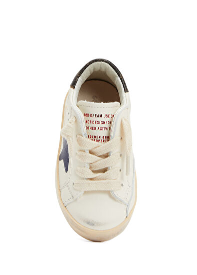 Golden Goose Superstar Multi-Color Unisex Children Leather Snea - 4