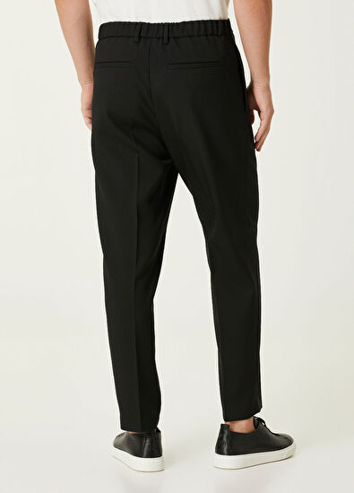 Jil Sander Relaxed Fit Siyah Pantolon - 3