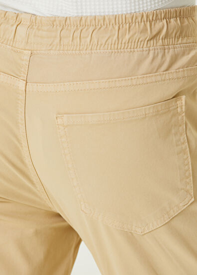 Beymen Club Beige Waist Cord Jogger Sport Pants - 5